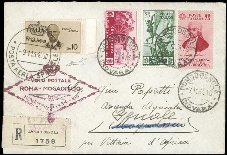 1934 - 10 lire volo ... 