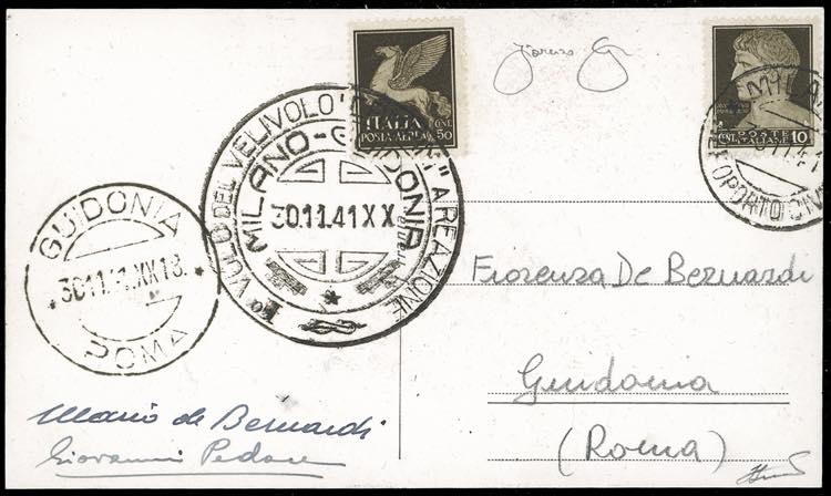 1941 - CAMPINI CAPRONI - Cartolina ... 