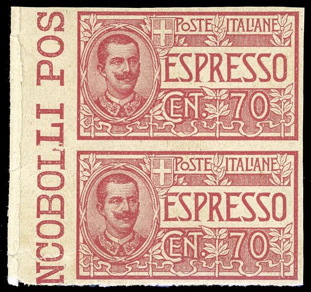1925 - 70 cent. (11), prova di ... 