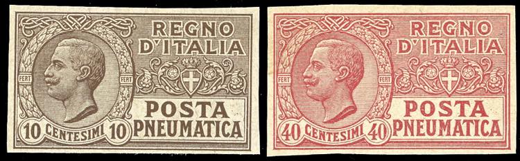 1913/25 - 10 cent. bruno e 40 ... 