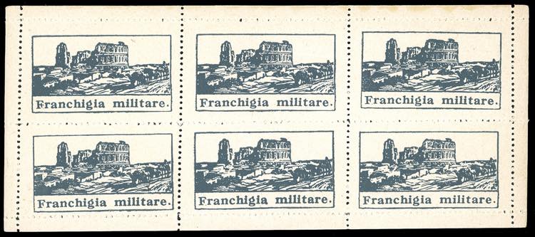 1943 - Foglietto El Djem, verde ... 