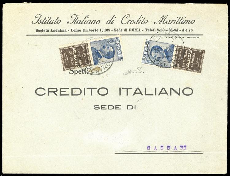 1924 - 25 cent. Tagliacozzo (8), ... 