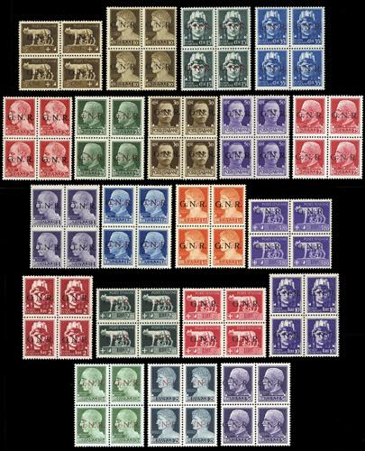 1944 - Soprastampati G.N.R. ... 