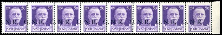 1943 - 50 cent. soprastampa G.N.R. ... 