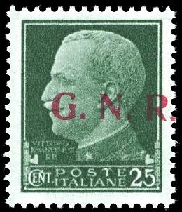 1943 - 25 cent. Imperiale, ... 