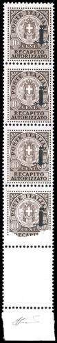 1944 - 10 cent. soprastampato ... 