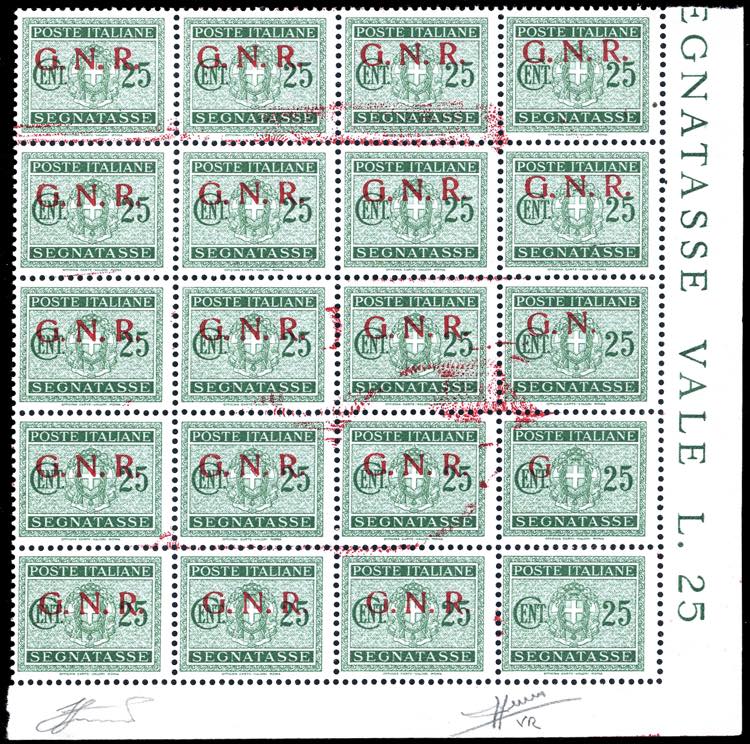 1944 - 25 cent., soprastampa ... 