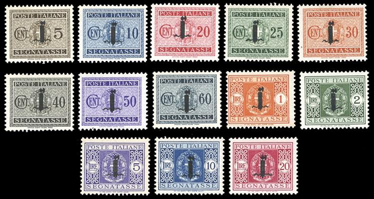 1944 - Soprastampati fascetto, ... 