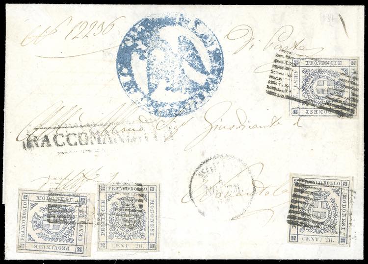 1859 - 20 cent. ardesia violaceo ... 