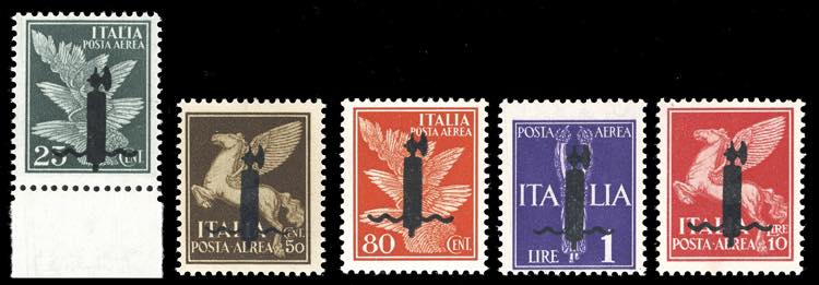 POSTA AEREA 1944 - Soprastampati ... 