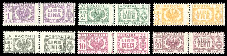PACCHI POSTALI 1946 - Senza fasci ... 