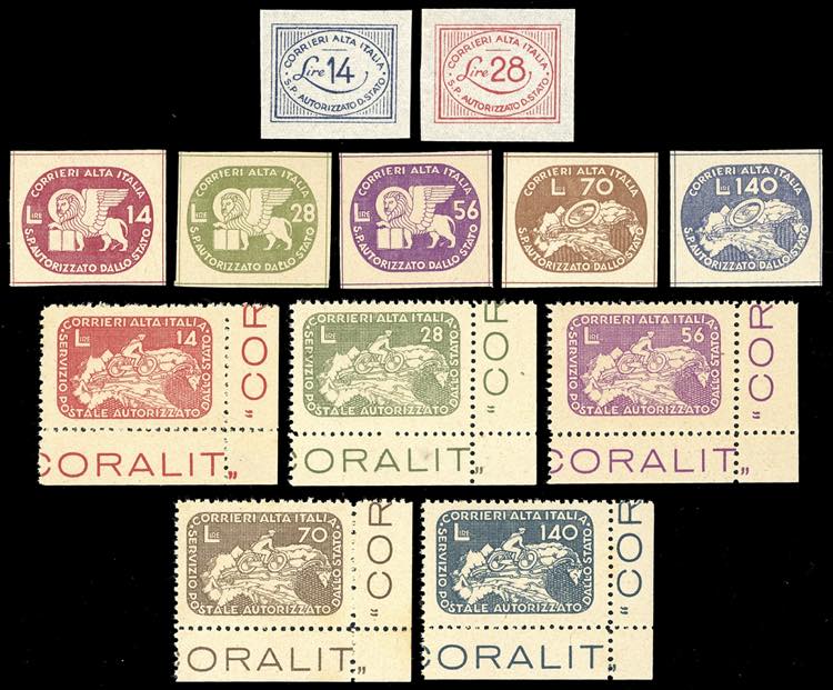 CORALIT 1945 - Giro completo delle ... 