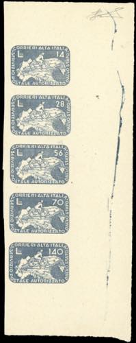 CORALIT 1945 - Striscia verticale ... 