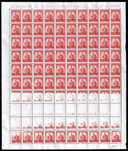 1947 - 10 lire arancio ... 