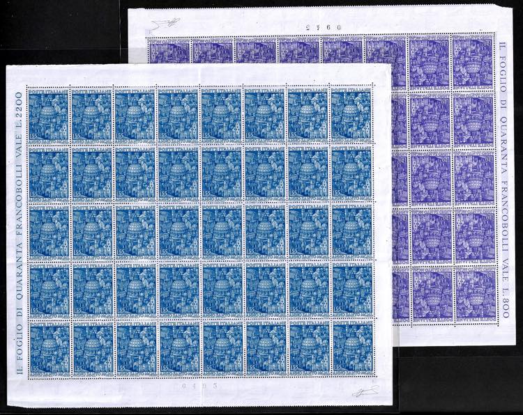 1950 - Anno Santo, serie completa ... 