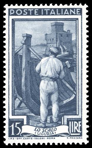 1950 - 15 lire Lavoro, senza ... 