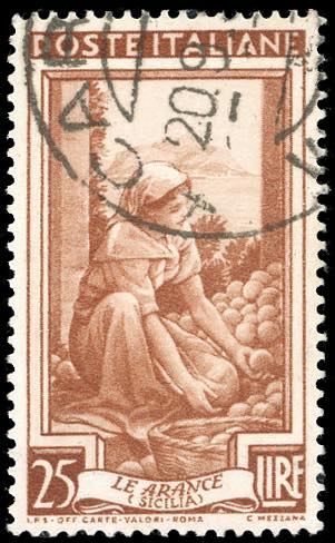 1950 - 25 lire Lavoro, senza ... 