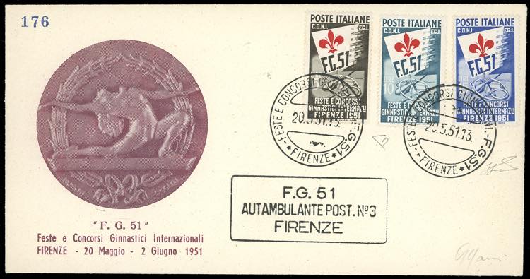 1951 - Ginnici, serie completa ... 