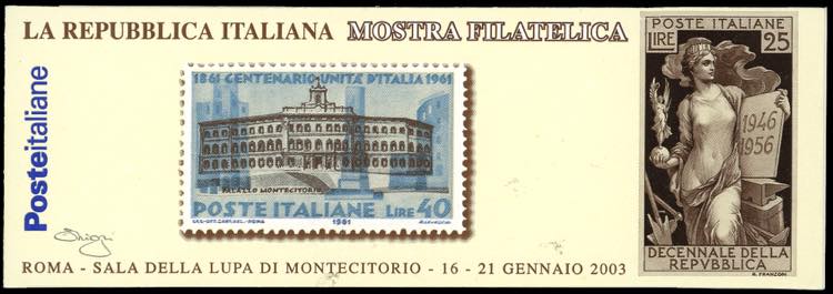 2003 - Libretto Montecitorio, ... 