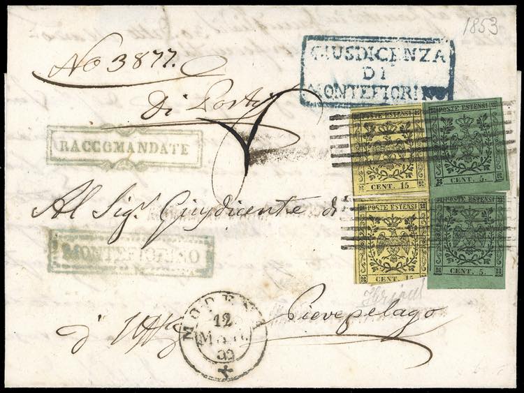 MONTEFIORINO, 6 sbarre con ... 