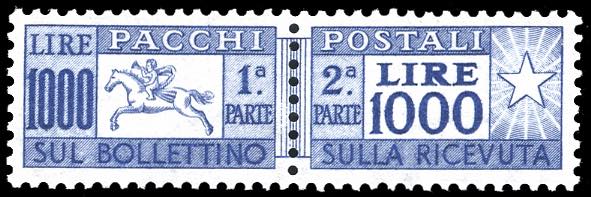 1954 - 1.000 lire Cavallino, ... 
