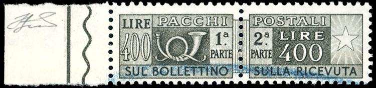 1965 - 400 lire, filigrana stelle, ... 