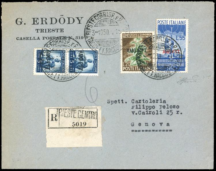 1950 - 55 lire Radiodiffusione, 20 ... 