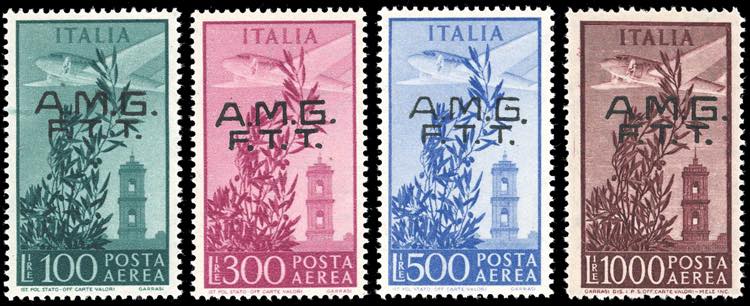 POSTA AEREA 1948 - Soprastampati ... 