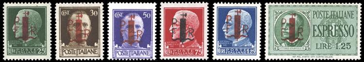 ALESSANDRIA 1944 - Soprastampati, ... 