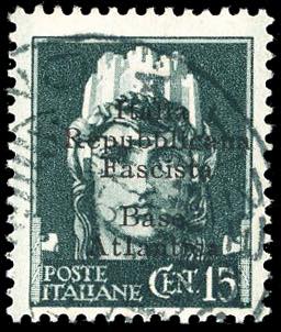 BASE ATLANTICA 1944 - 15 cent. ... 