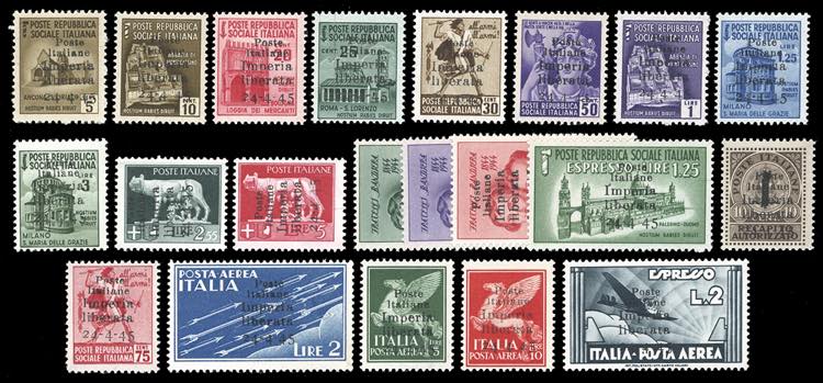 IMPERIA 1945 - Collezione completa ... 