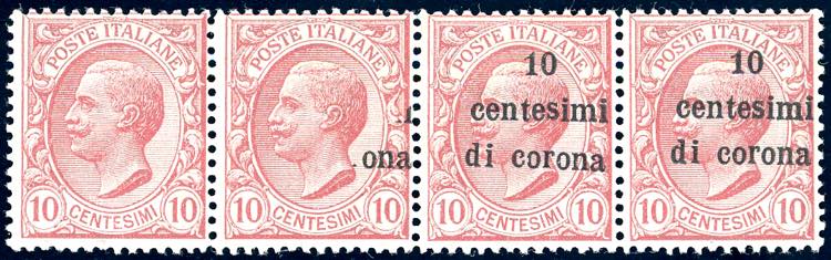 TRENTO E TRIESTE 1919 - 10 cent. ... 