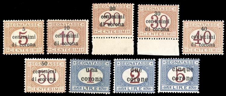 TRENTO E TRIESTE SEGNATASSE 1919 - ... 