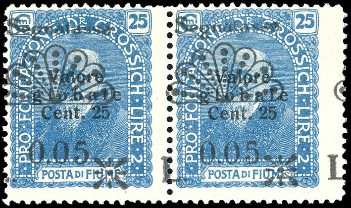 FIUME SEGNATASSE 1921 - 0,05 lire ... 