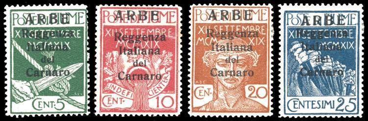 ARBE 1920 - Soprastampati in ... 