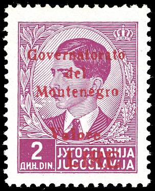 MONTENEGRO 1942 - 2 d. ... 