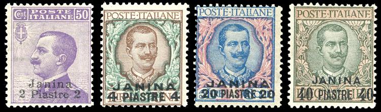 GIANNINA 1909/11 - Soprastampati, ... 