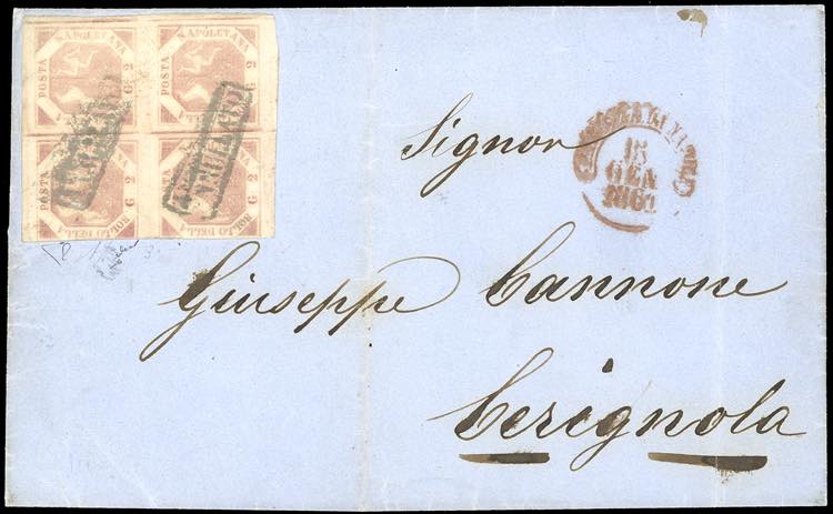 1860 - 2 grana III tavola (7), ... 