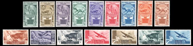 1933 - Cinquantenario Eritreo, ... 