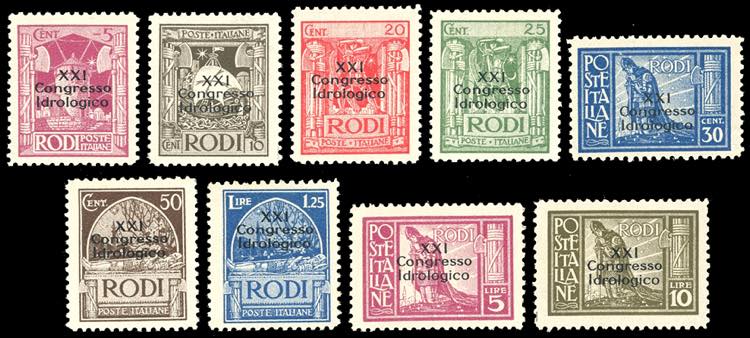 1930 - Congresso Idrologico, serie ... 
