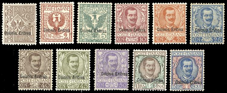 1903 - Soprastampati, serie ... 