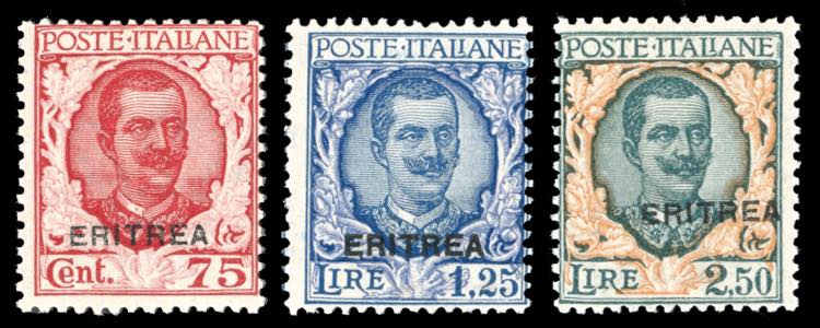 1926 - Floreale soprastampati, ... 