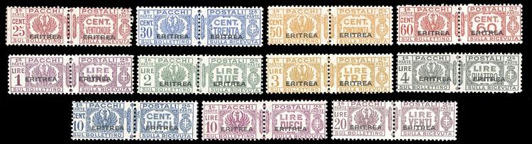 PACCHI POSTALI 1927/37 - Fasci al ... 