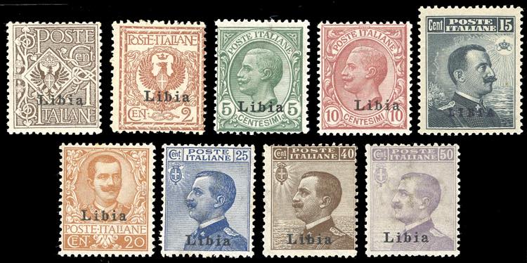 1912/15 - Soprastampati, serietta ... 