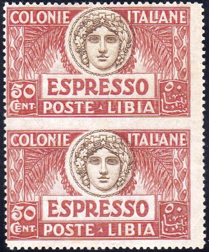 ESPRESSI 1921 - 50 cent., coppia ... 