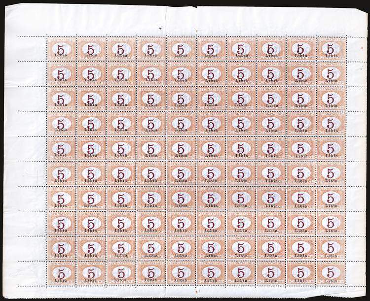 SEGNATASSE 1915 - 5 cent. arancio, ... 