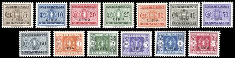 SEGNATASSE 1934 - Soprastampati, ... 