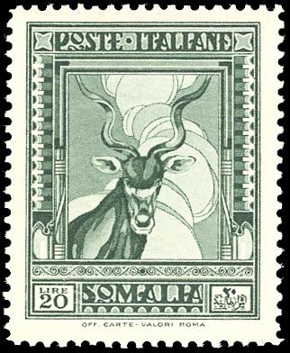 1937 - 20 lire verde Pittorica, ... 