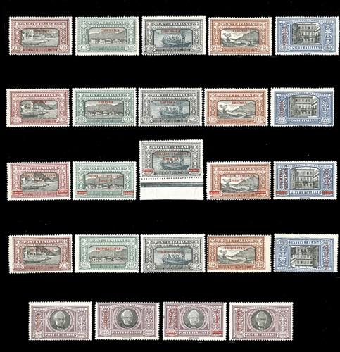 1924 - Manzoni, serie completa, ... 