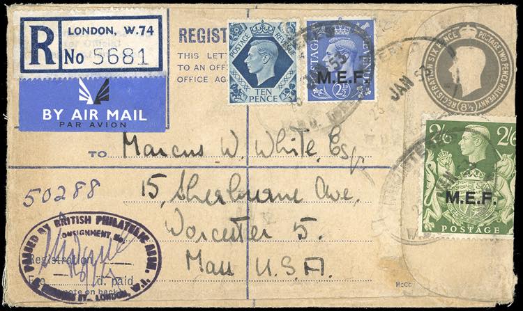 OCCUPAZIONE BRITANNICA M.E.F. 1953 ... 